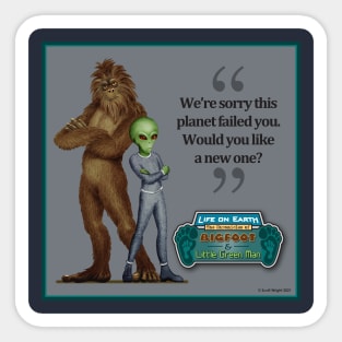 How about a brand new planet? Sticker